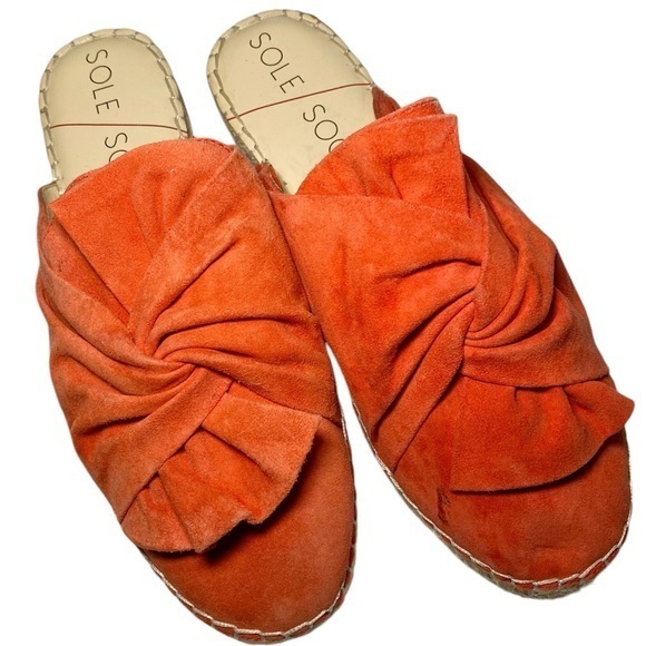Sole Society Shoes - Sole Society So-Sammy Espadrille Suede Mule